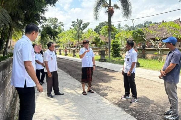 Telan Anggaran 1,7 Miliar Lebih, 3 Ruas Jalan Desa Candikusuma Diperbaiki