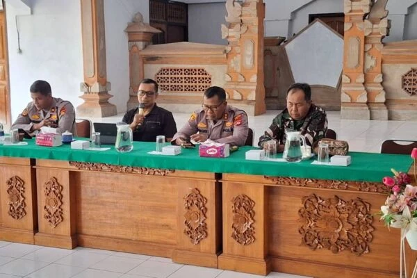 Pastikan koordinasi terjalin, Camat Melaya gelar Rakor Forkopincam.