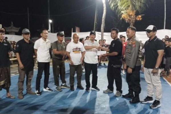 Camat Melaya resmi membuka Turnamen Bola Volly Porecis Cup II