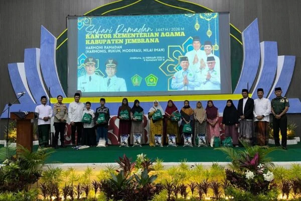 Nyepi dan Idul Fitri 2026 Beririsan, Bupati Kembang Ajak Masyarakat Jembrana Perkuat Tenun Harmoni