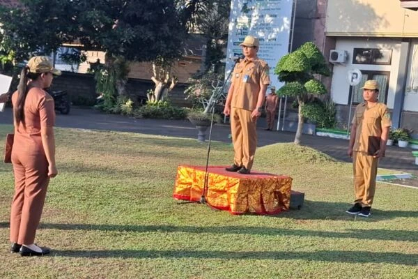 Camat Melaya Pimpin Apel Koordinasi Lintas Sektor