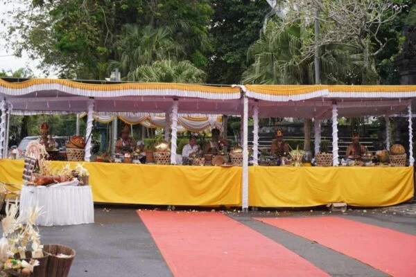 Dipuput Lima Sulinggih, Tawur Agung Kesanga Jembrana 2026 Fokus pada Penyucian Lima Penjuru Alam