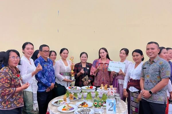 Kecamatan Melaya Sabet Juara 1 Lomba Cipta Menu B2SA Jembrana 2026