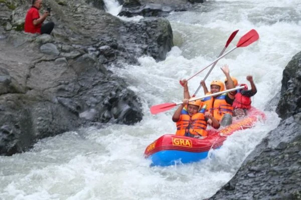 Pacu Adrenalin, Bupati Kembang Jajal "Gelar River Adventure", Dorong Wisata Baru di Jembrana